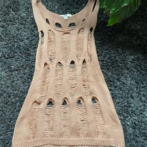 Torn tank top